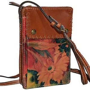 Patricia Nash Marinella organizer wristlet/crossbo